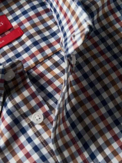 LION OF PORCHES Regular Fit^Camisa quadrados regular fit