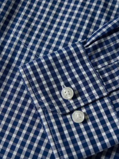 LION OF PORCHES Regular Fit^Camisa regular fit com padrão de xadrez
