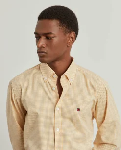 LION OF PORCHES Regular Fit^Camisa regular fit com padrão de quadrados