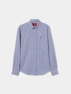 LION OF PORCHES Regular Fit^Camisa regular fit com padrão de quadrados