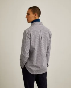 LION OF PORCHES Regular Fit^Camisa regular fit com padrão de quadrados
