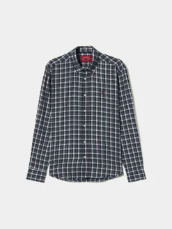 LION OF PORCHES Regular Fit^Camisa regular fit com padrão de xadrez