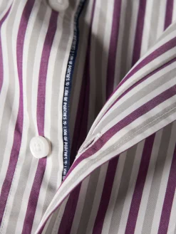 LION OF PORCHES Regular Fit^Camisa regular fit com padrão de riscas