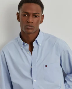 LION OF PORCHES Regular Fit^Camisa regular fit de algodão em cor lisa