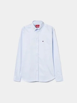LION OF PORCHES Regular Fit^Camisa regular fit de algodão em cor lisa
