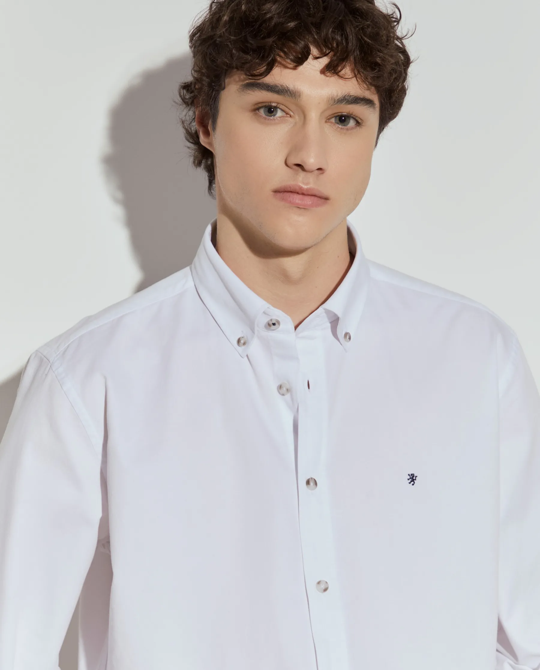 LION OF PORCHES Regular Fit^Camisa regular fit de algodão