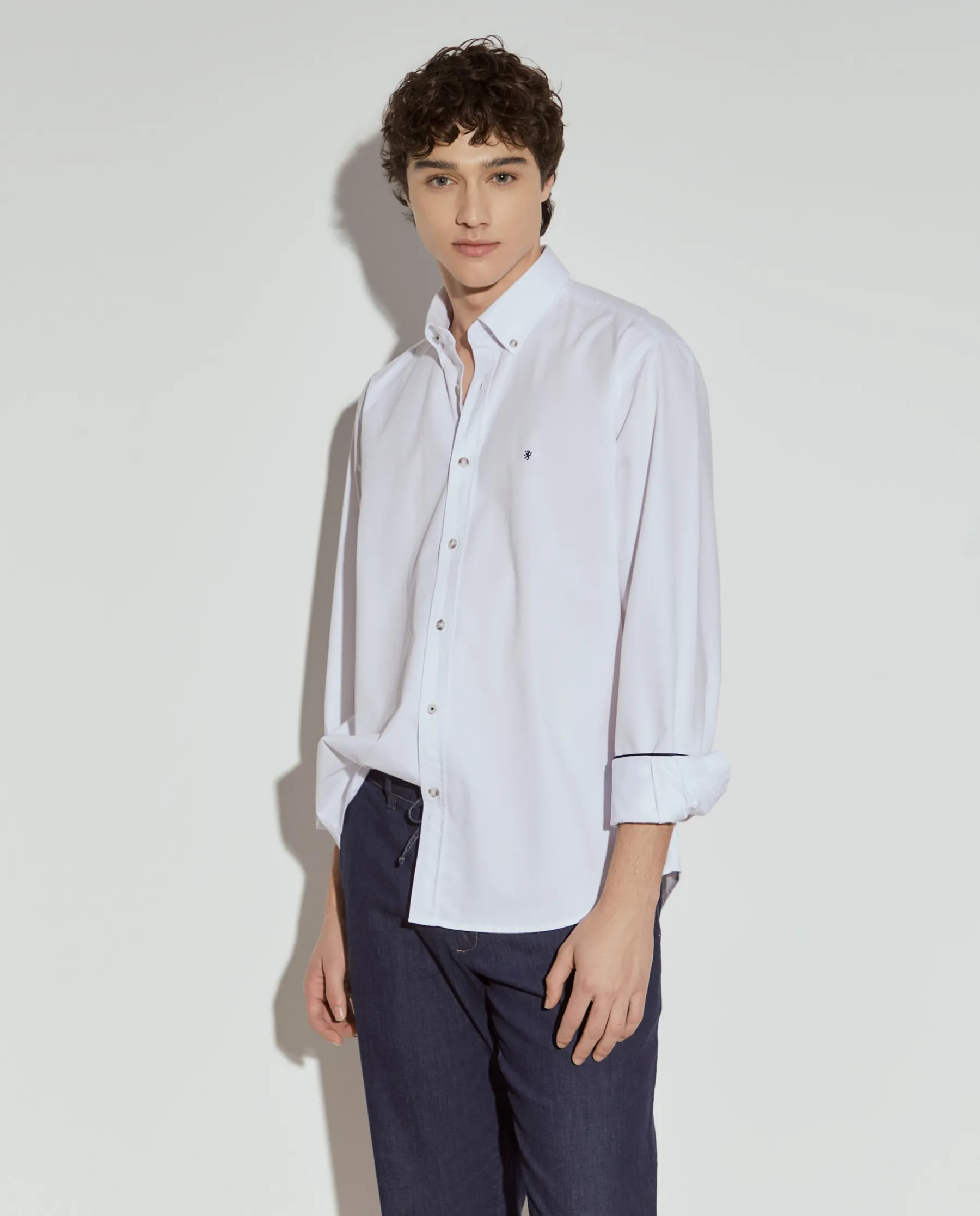 LION OF PORCHES Regular Fit^Camisa regular fit de algodão