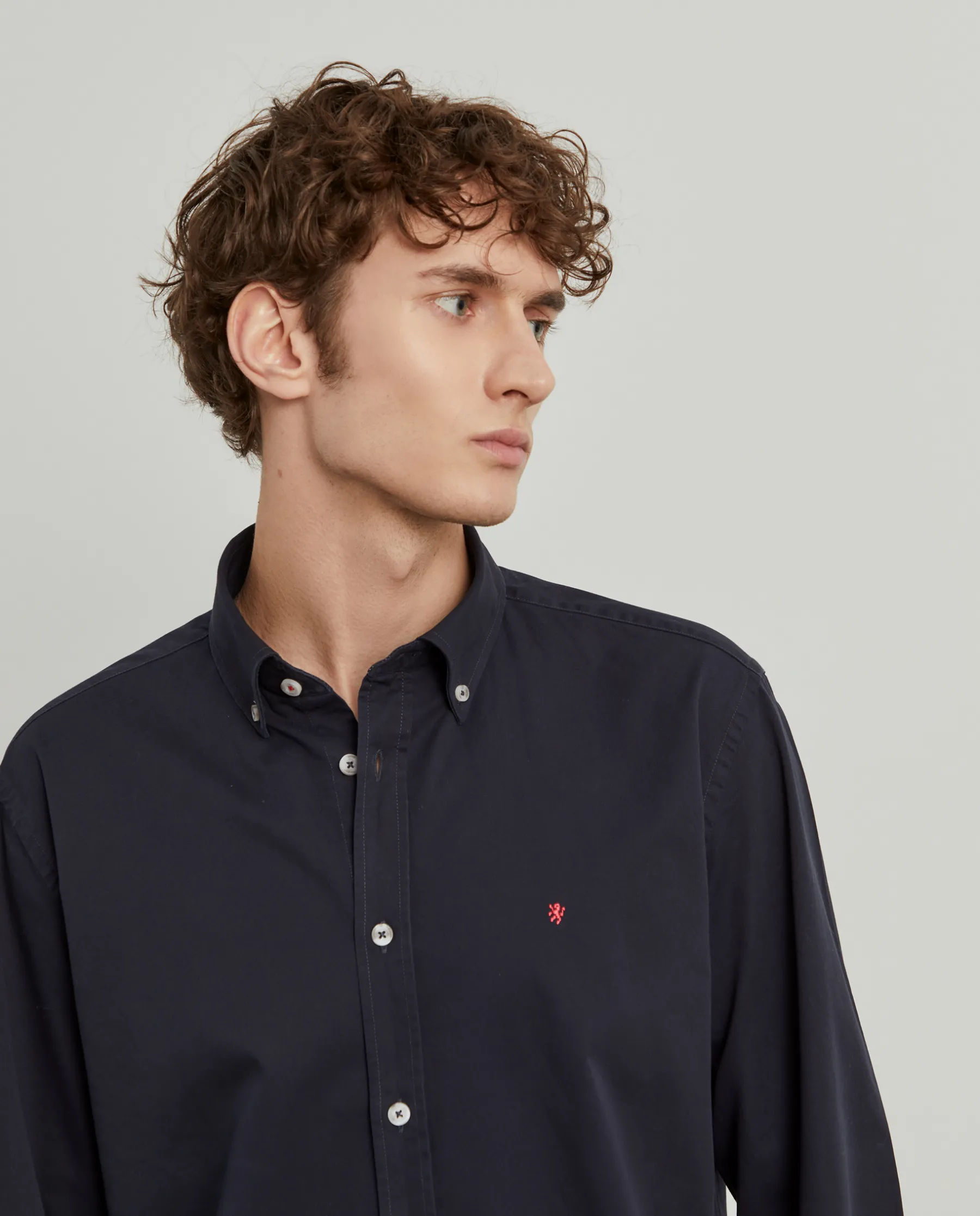 LION OF PORCHES Regular Fit^Camisa regular fit de algodão