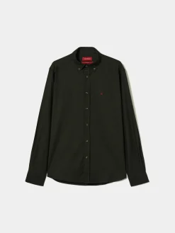 LION OF PORCHES Regular Fit^Camisa regular fit flanela