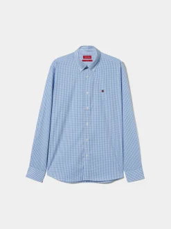 LION OF PORCHES Regular Fit^Camisa regular fit quadrados