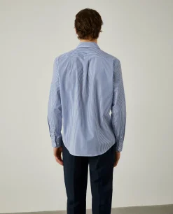 LION OF PORCHES Regular Fit^Camisa regular fit às riscas