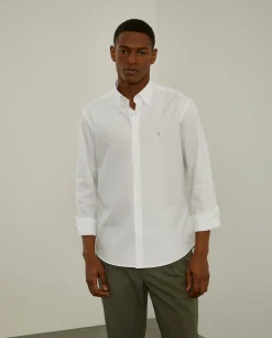 LION OF PORCHES Slim Fit^Camisa slim fit algodão garment dye