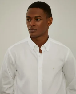 LION OF PORCHES Slim Fit^Camisa slim fit algodão garment dye