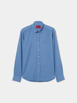 LION OF PORCHES Slim Fit^Camisa slim fit algodão garment dye