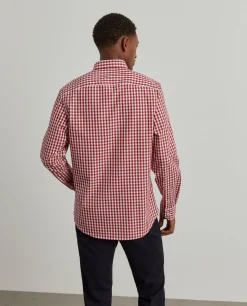 LION OF PORCHES Slim Fit^Camisa slim fit aos quadrados