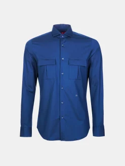 LION OF PORCHES Slim Fit^Camisa slim fit com bolsos
