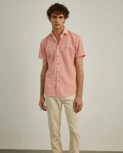 LION OF PORCHES Slim Fit^Camisa slim fit com flores