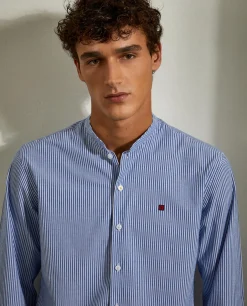 LION OF PORCHES Slim Fit^Camisa slim fit com gola mao