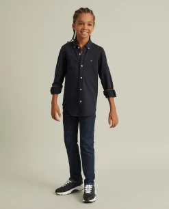 LION OF PORCHES Camisas^Camisa slim fit com leões