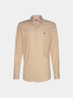 LION OF PORCHES Slim Fit^Camisa slim fit com padrão de riscas