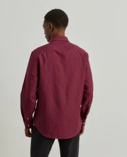 LION OF PORCHES Slim Fit^Camisa slim fit com padrão de quadrados
