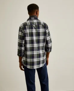 LION OF PORCHES Slim Fit^Camisa slim fit com padrão de xadrez