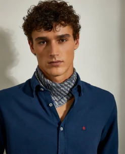 LION OF PORCHES Slim Fit^Camisa slim fit com textura