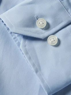 LION OF PORCHES Slim Fit^Camisa slim fit de algodão em cor lisa