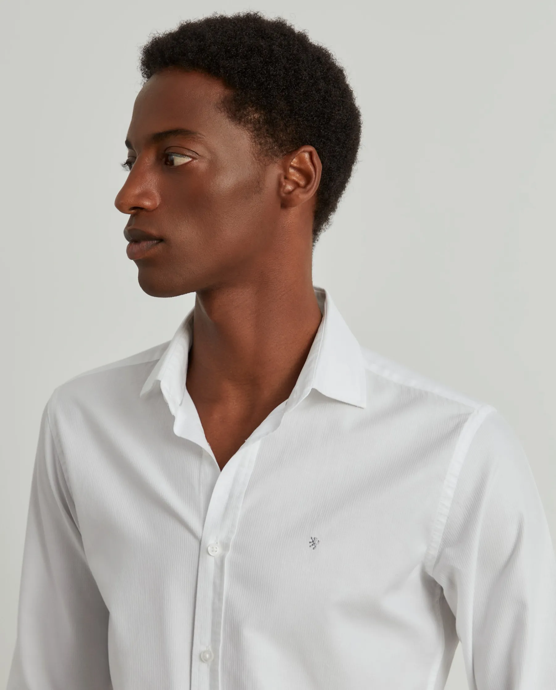 LION OF PORCHES Slim Fit^Camisa slim fit de algodão
