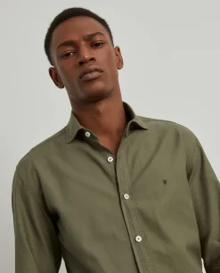 LION OF PORCHES Slim Fit^Camisa slim fit de algodão