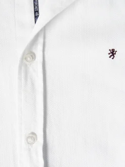 LION OF PORCHES Slim Fit^Camisa slim fit de algodão garment dye