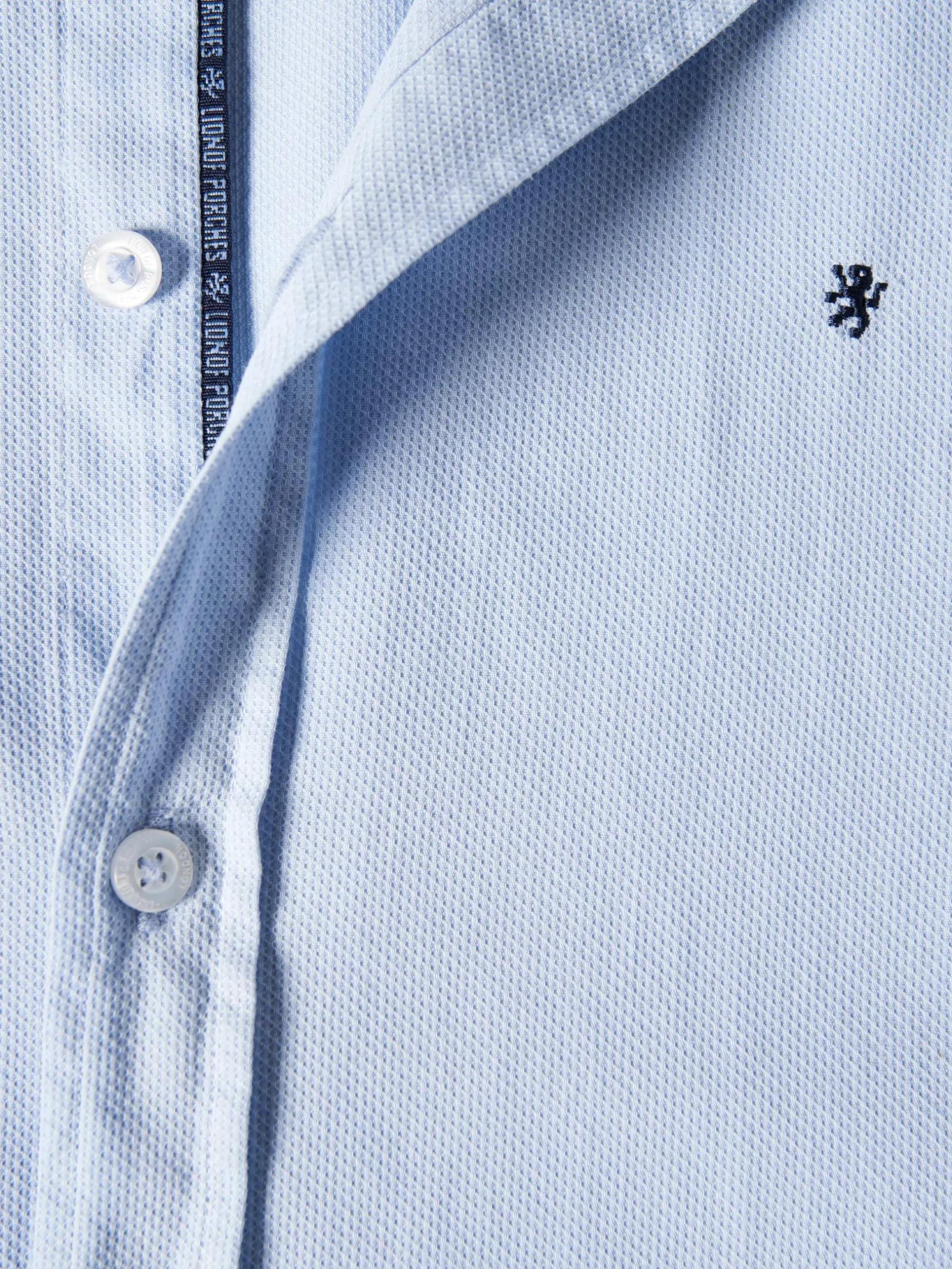 LION OF PORCHES Slim Fit^Camisa slim fit de algodão garment dye