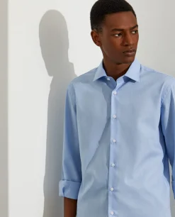 LION OF PORCHES Slim Fit^Camisa slim fit de algodão