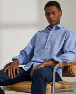 LION OF PORCHES Slim Fit^Camisa slim fit de algodão
