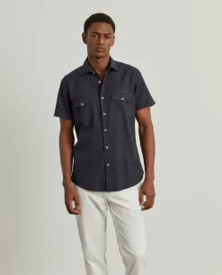 LION OF PORCHES Slim Fit^Camisa slim fit de manga curta