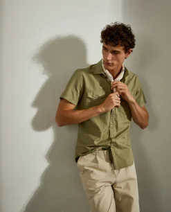 LION OF PORCHES Slim Fit^Camisa slim fit de manga curta