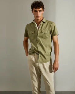 LION OF PORCHES Slim Fit^Camisa slim fit de manga curta
