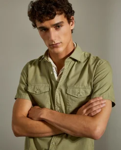 LION OF PORCHES Slim Fit^Camisa slim fit de manga curta