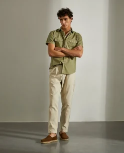 LION OF PORCHES Slim Fit^Camisa slim fit de manga curta