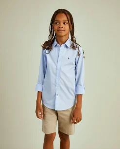 LION OF PORCHES Camisas^Camisa slim fit de popelina