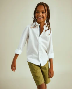 LION OF PORCHES Camisas^Camisa slim fit de popelina