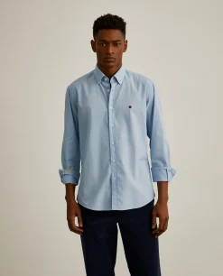 LION OF PORCHES Slim Fit^Camisa slim fit em popelina