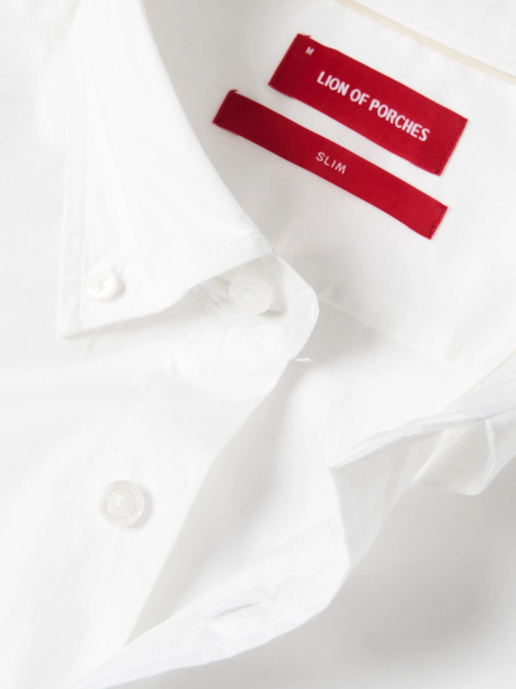 LION OF PORCHES Slim Fit^Camisa slim fit em popelina