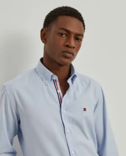 LION OF PORCHES Slim Fit^Camisa slim fit em sarja
