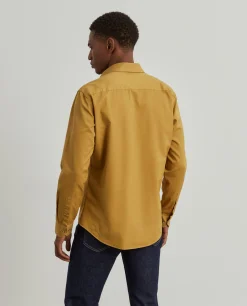 LION OF PORCHES Slim Fit^Camisa slim fit em sarjinha