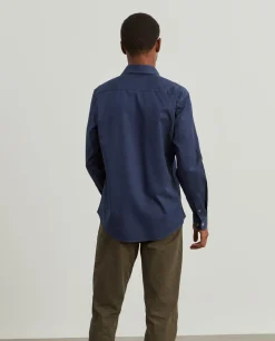 LION OF PORCHES Slim Fit^Camisa slim fit em sarjinha