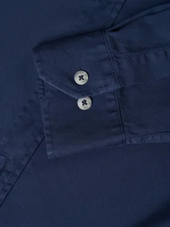 LION OF PORCHES Slim Fit^Camisa slim fit em sarjinha