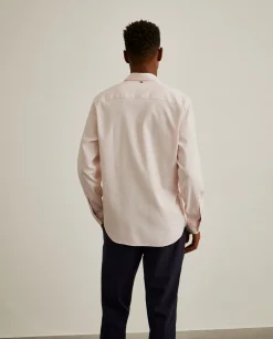 LION OF PORCHES Slim Fit^Camisa slim fit em tecido oxford