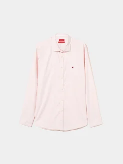 LION OF PORCHES Slim Fit^Camisa slim fit em tecido oxford