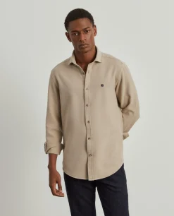 LION OF PORCHES Slim Fit^Camisa slim fit garment dye